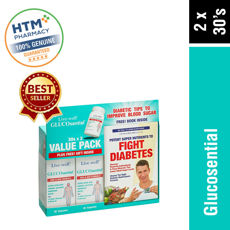 Live-Well Glucosential 30'S X 2 Value Pack