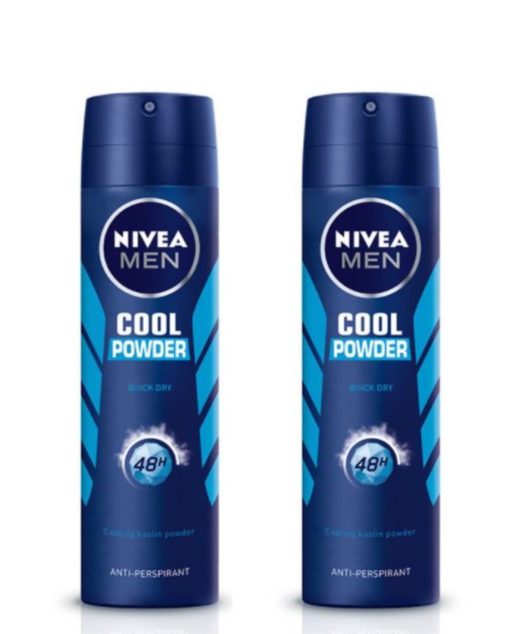 Nivea Men Spray 150ML X 2 - Cool Powder (85962)