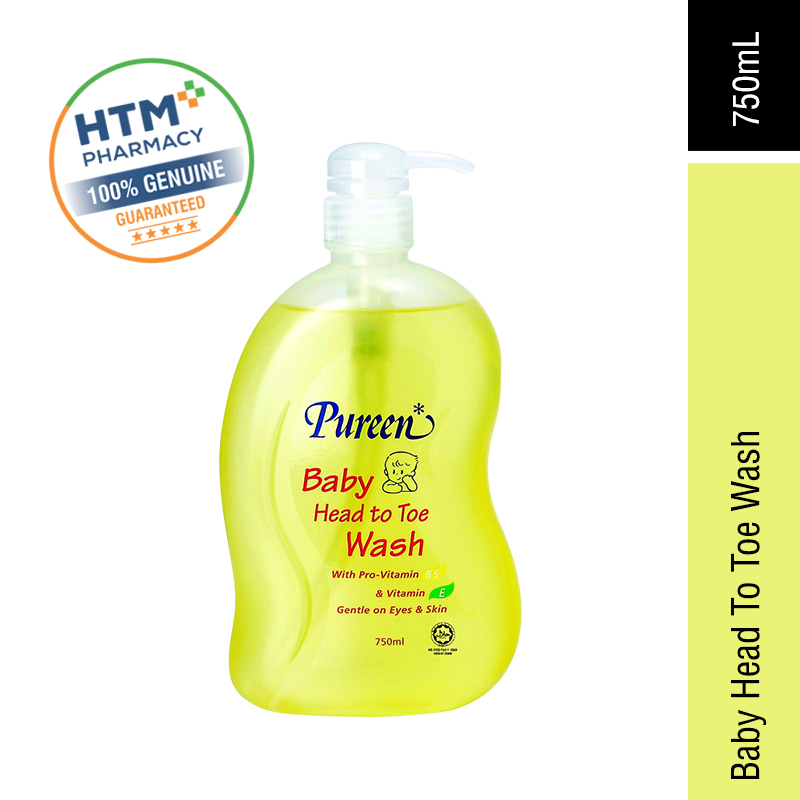 Pureen Baby Head To Toe Wash 750ml