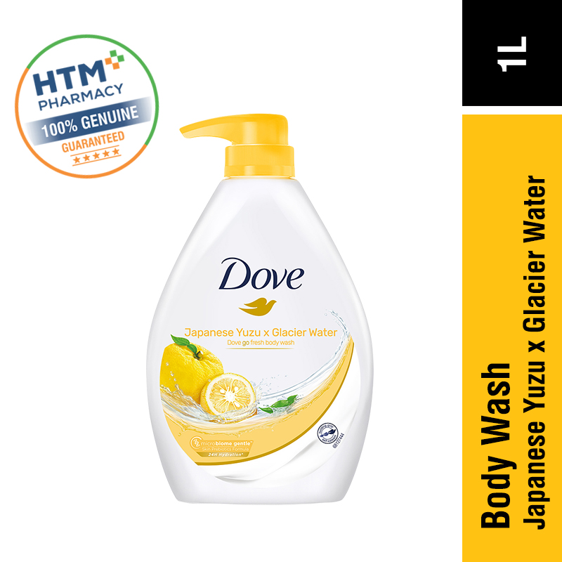 Dove Bodywash 1L - Japanese Yuzu x Glacier Water