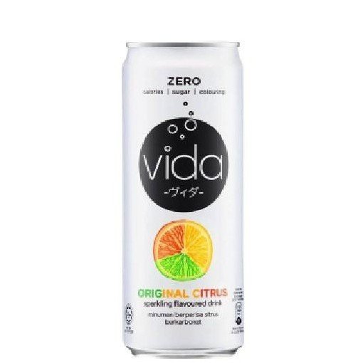 [HTM Online Exclusive] Vida Sparkling Juice 325ml - Original Citrus