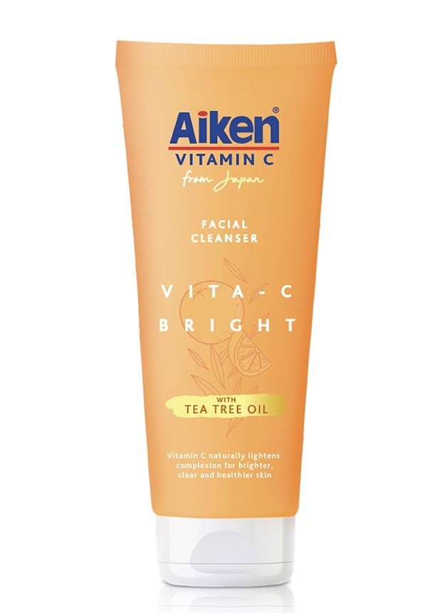 Aiken Vita-C Bright Whitening Facial Cleanser 100ml