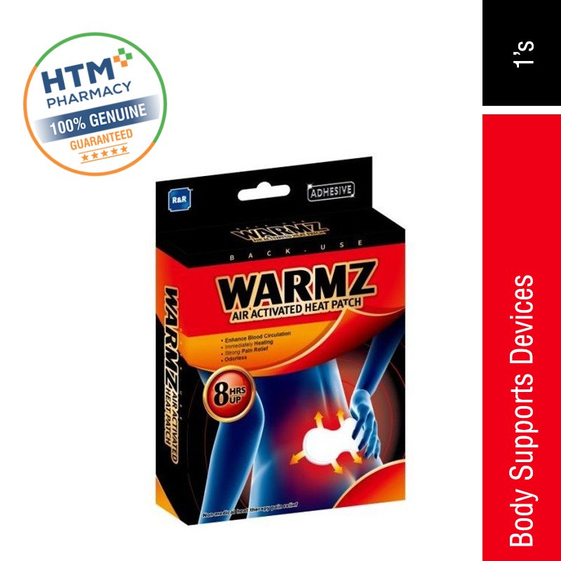 R&R Warmz Air Activated Heat Patch - Back Use
