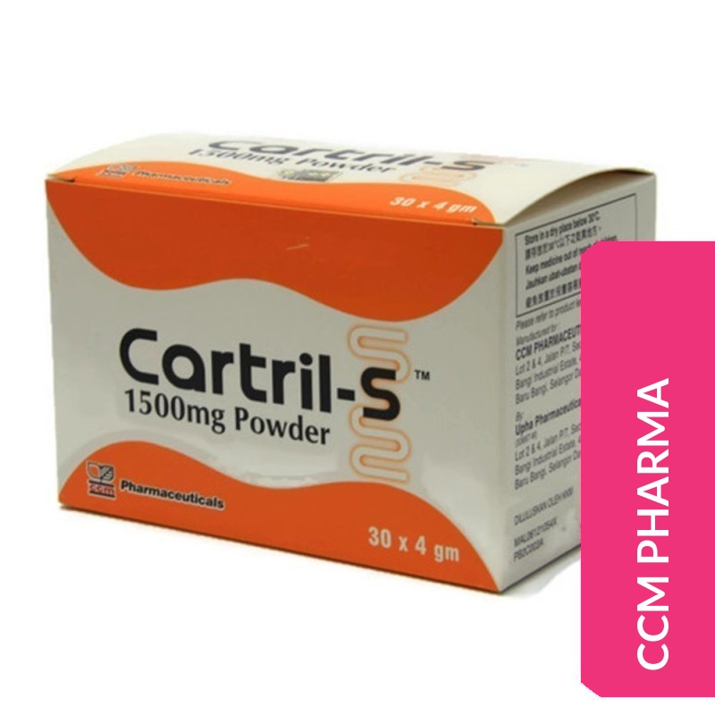 CARTRIL-S POWDER 1500MG (SACHET)   30's