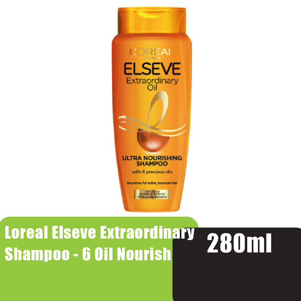 Loreal Elseve Extraodinary Shampoo 280ml - 6 Oil Nourish
