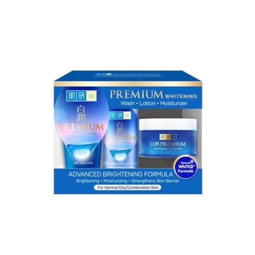HADA LABO WHITENING 123 TRIAL SET WATER CREAM - WATER GEL