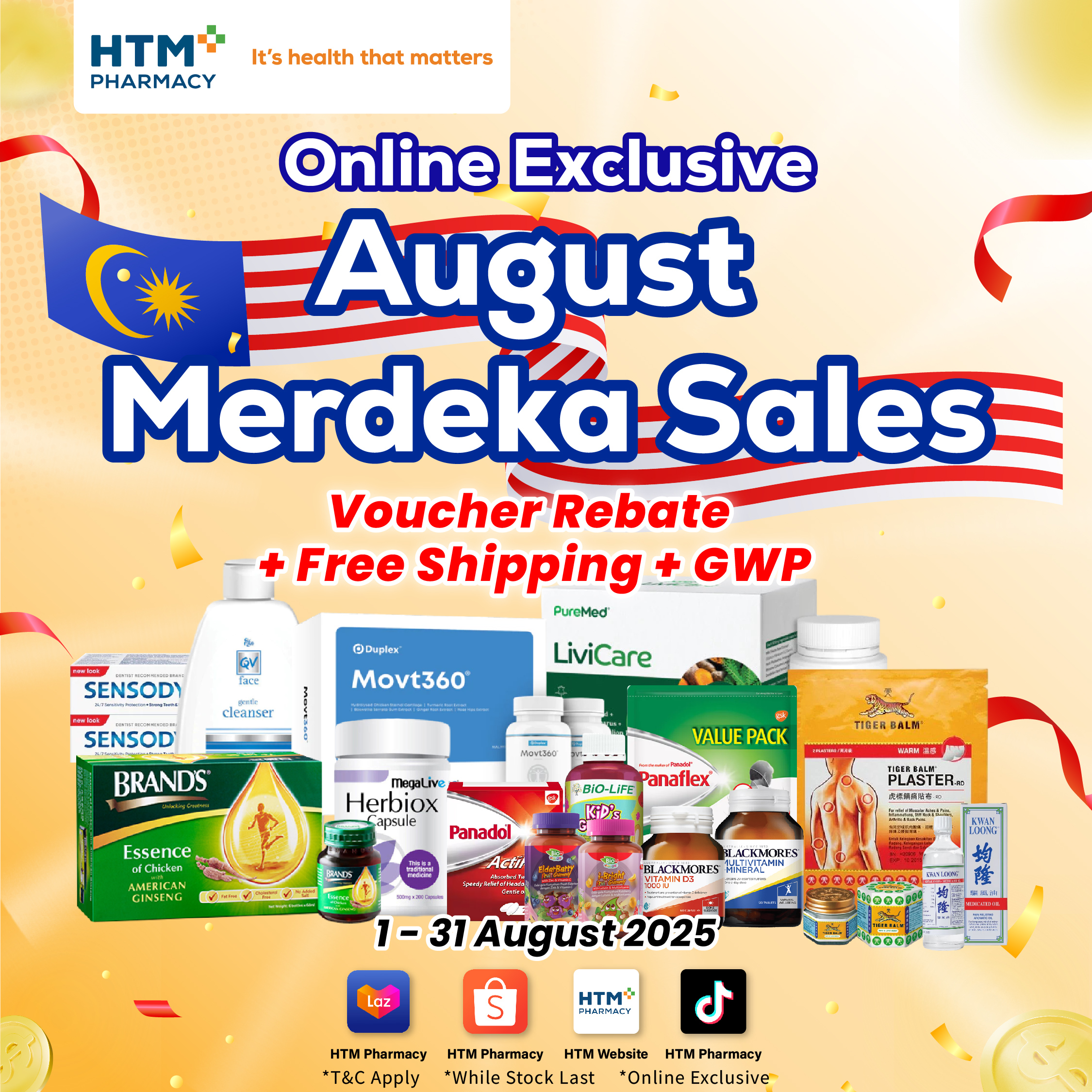 August Merdeka Sale
