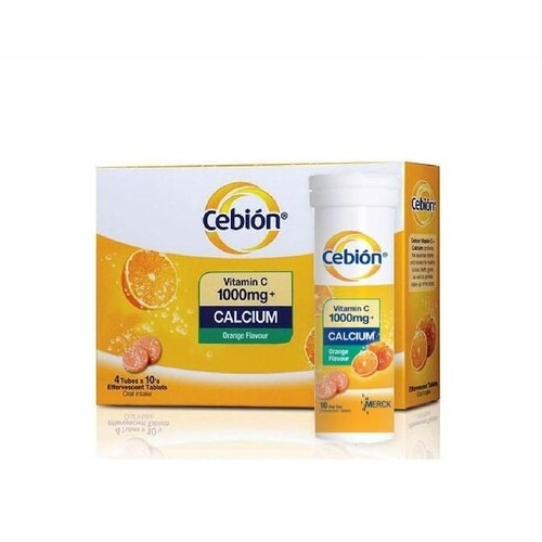 Cebion Vitamin C 1000MG + Calcium 40's