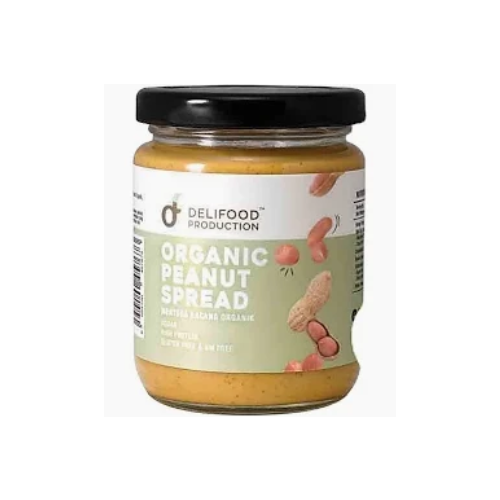 DELIFOOD PRODUCTION Organic Peanut Spread 230g- Peanut, Peanut Butter, Kacang