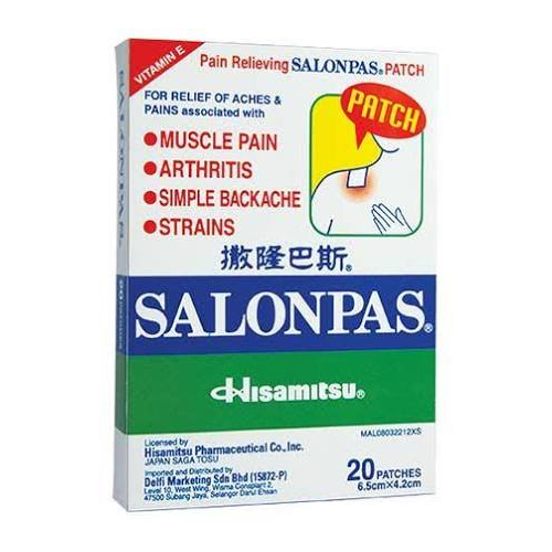Salonpas Plaster 20'S