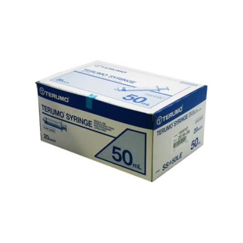 Terumo Syringe 50ml - luer lock 20's